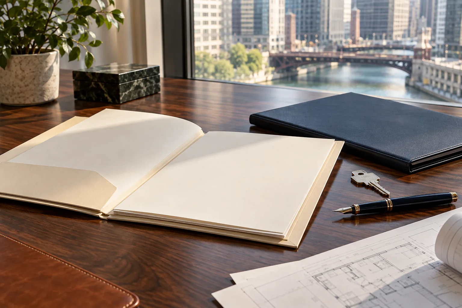 Documents and property records prepared for irrevocable trust planning